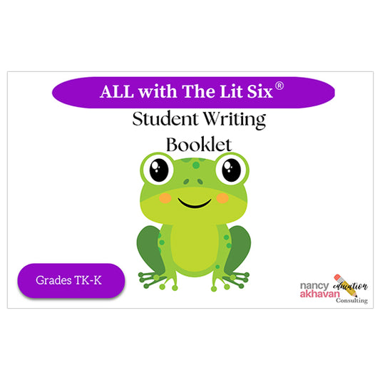 ALL with the Lit Six Student Workbooks TK-K